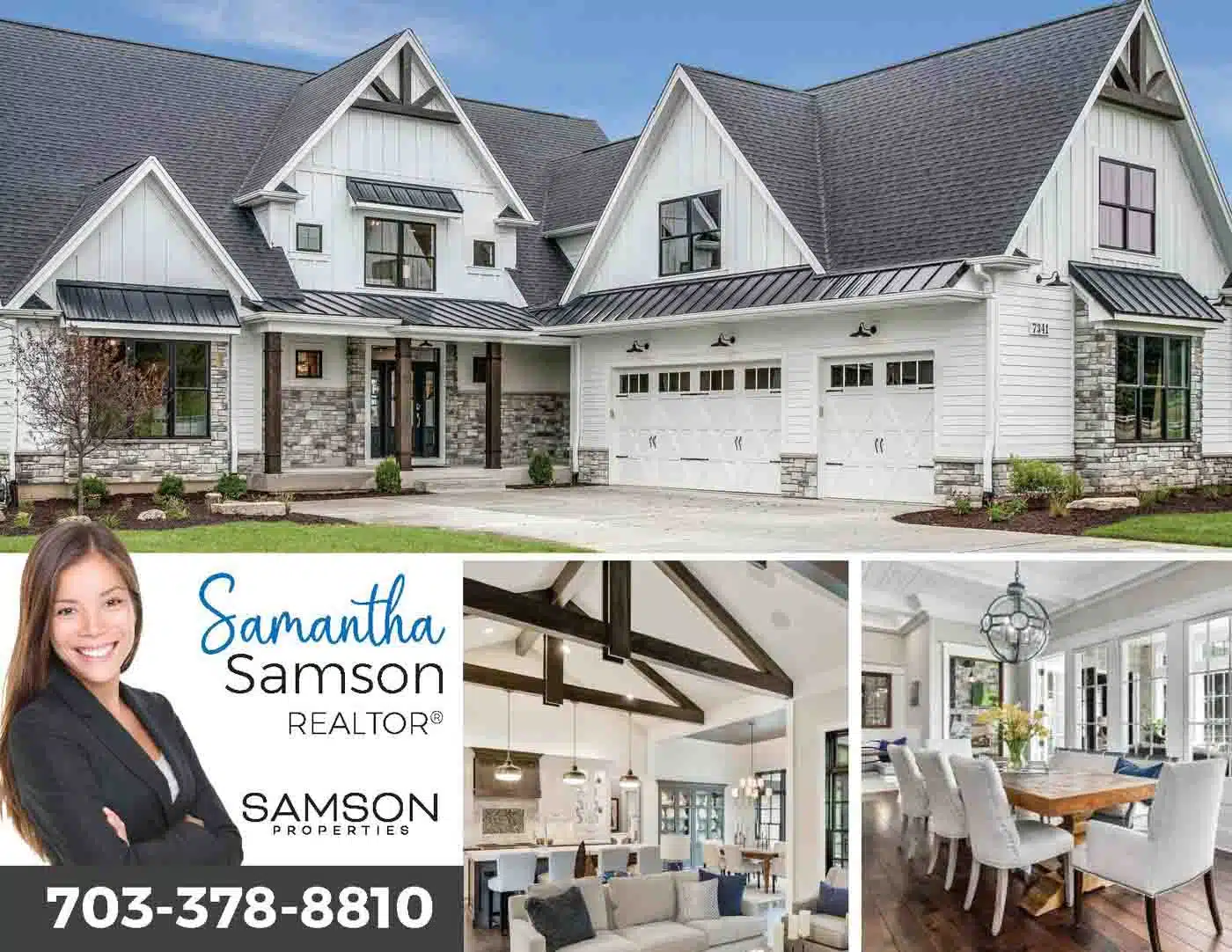 Samson Properties printed marketing sample